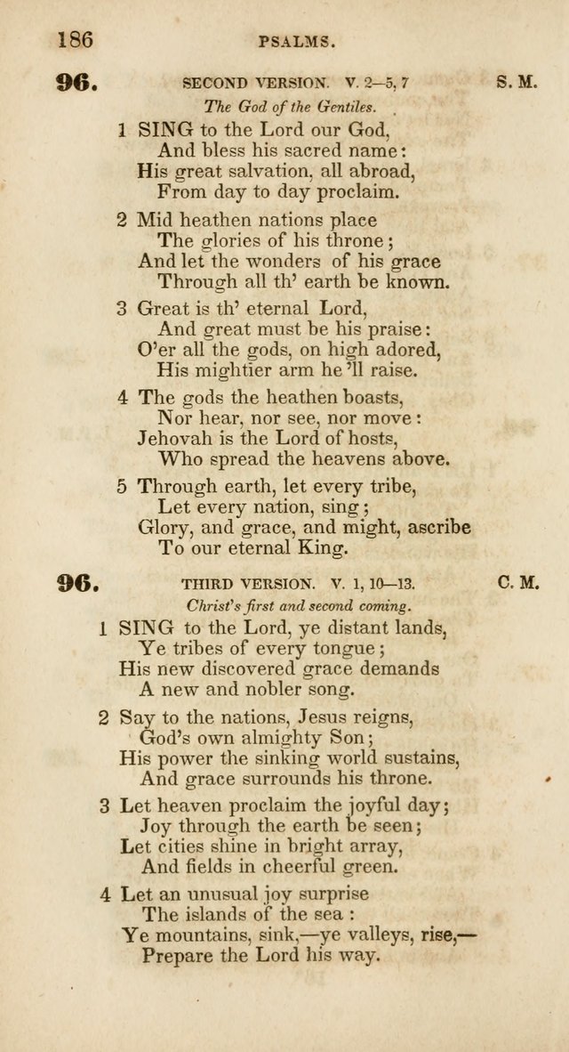 Psalms and Hymns, for Christian Use and Worship page 197