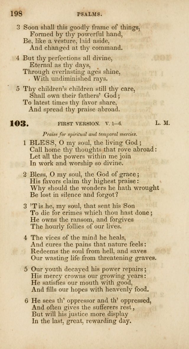 Psalms and Hymns, for Christian Use and Worship page 209