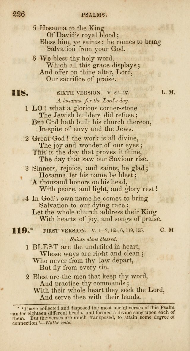 Psalms and Hymns, for Christian Use and Worship page 237