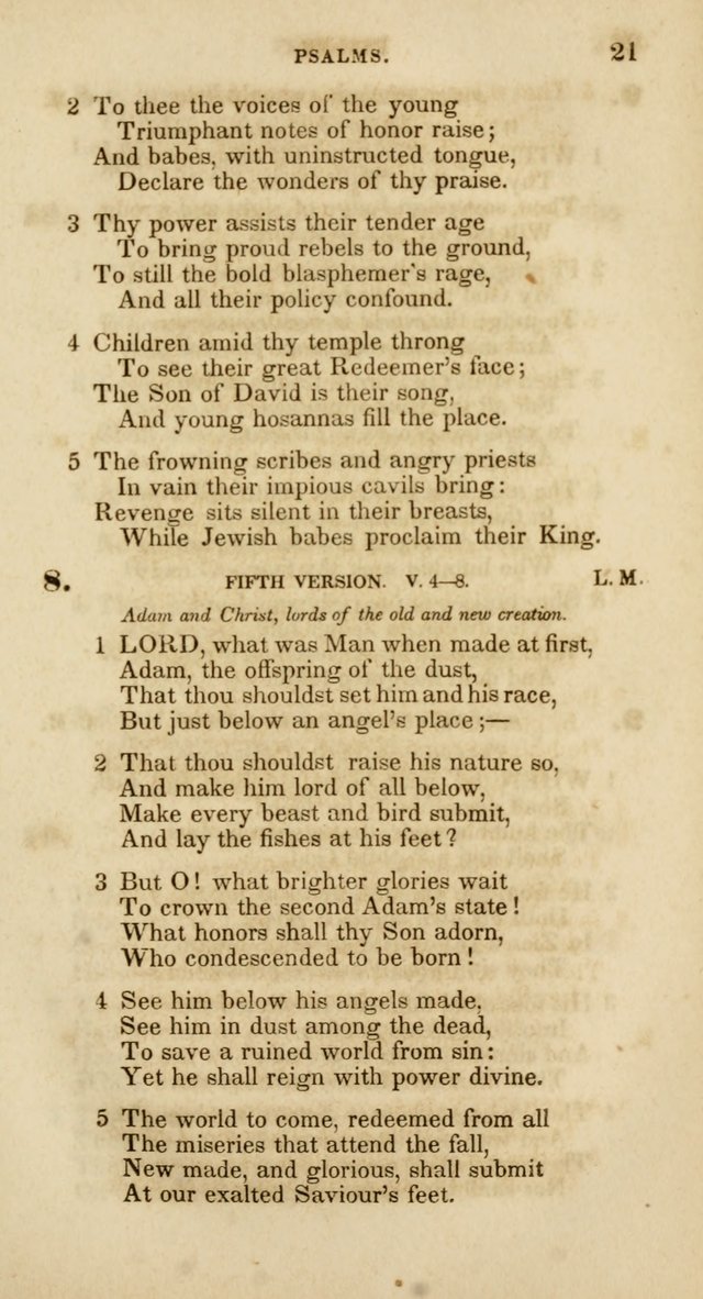Psalms and Hymns, for Christian Use and Worship page 32