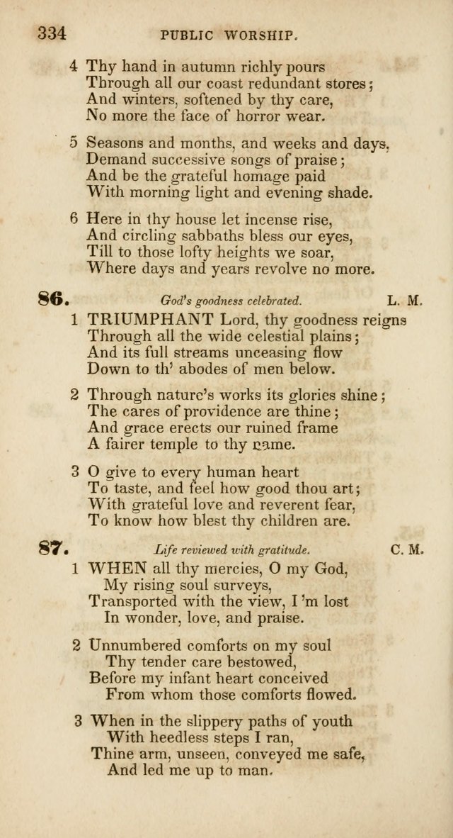 Psalms and Hymns, for Christian Use and Worship page 345