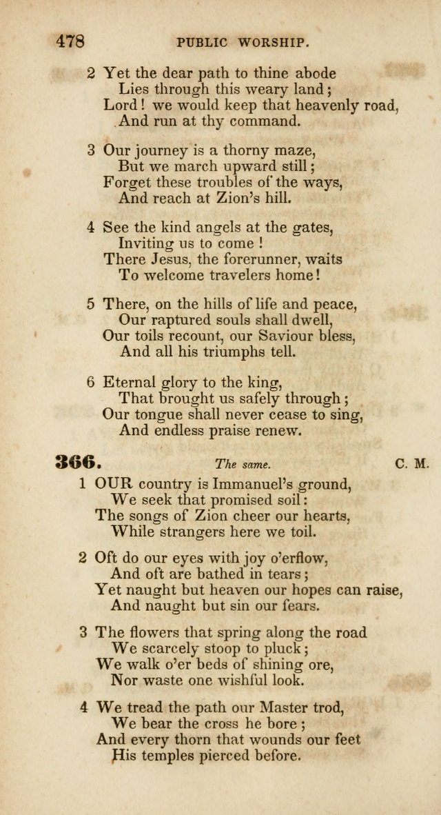 Psalms and Hymns, for Christian Use and Worship page 489
