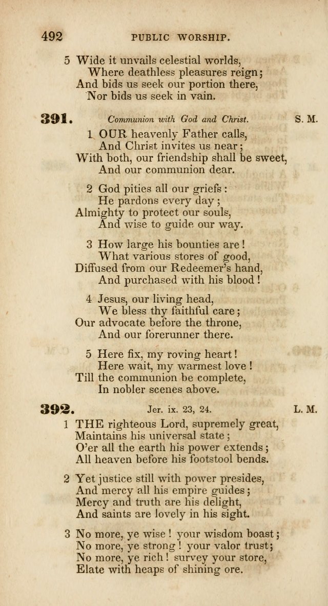 Psalms and Hymns, for Christian Use and Worship page 503
