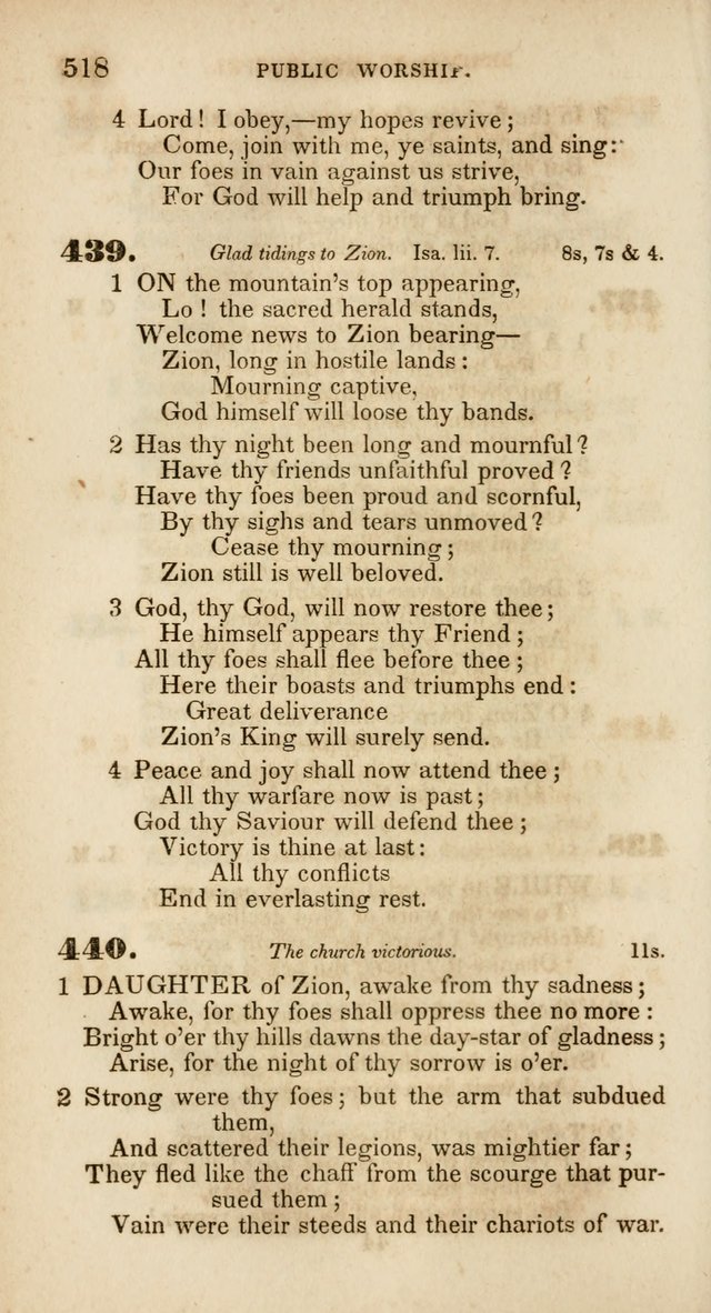 Psalms and Hymns, for Christian Use and Worship page 529