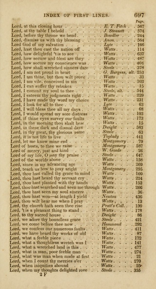 Psalms and Hymns, for Christian Use and Worship page 708