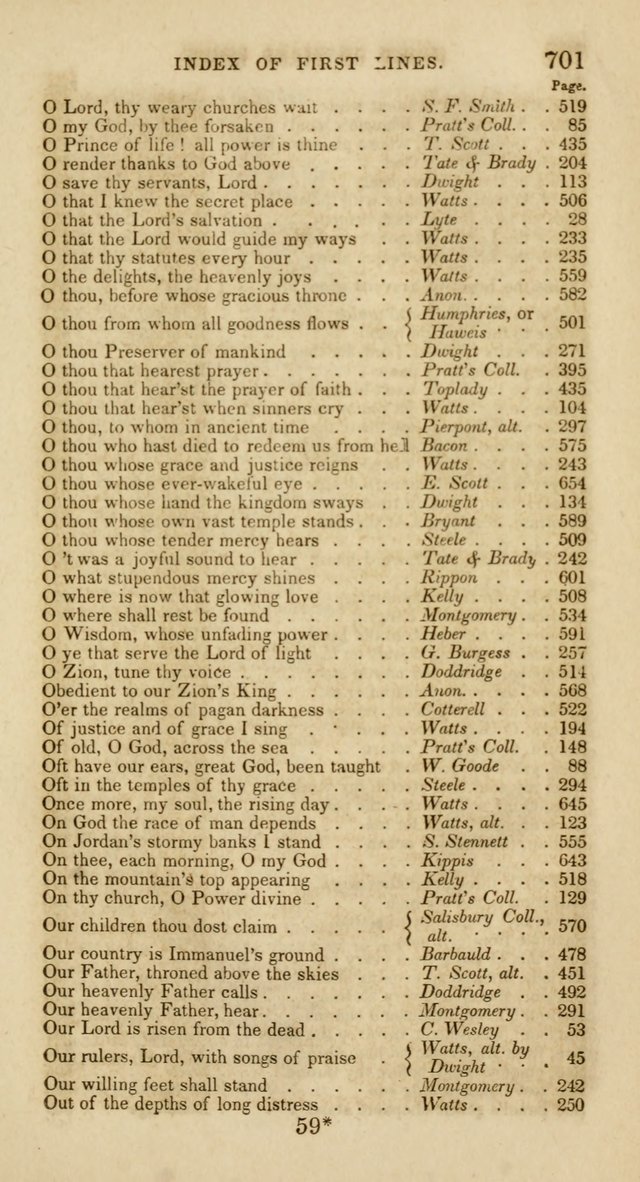 Psalms and Hymns, for Christian Use and Worship page 712