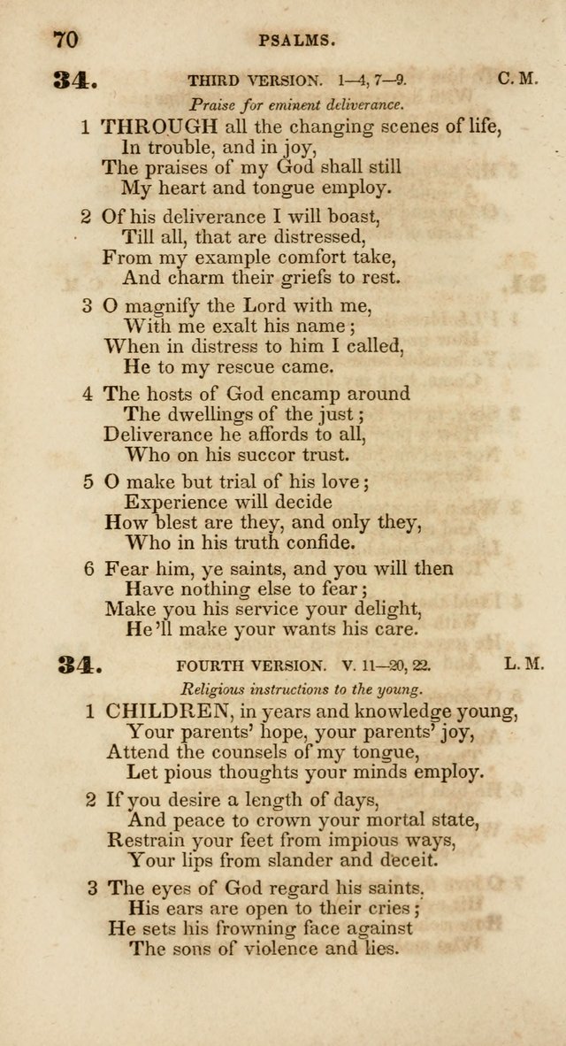 Psalms and Hymns, for Christian Use and Worship page 81