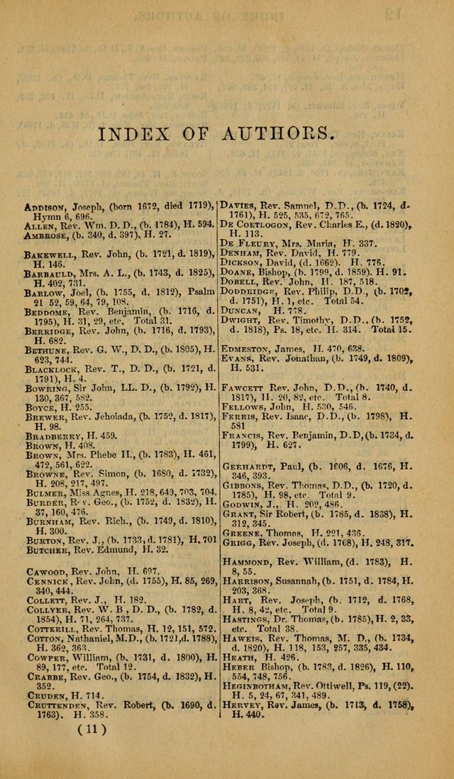 The Psalms and Hymns, with the Doctrinal Standards and Liturgy of the Reformed Protestant Dutch Church in North America page 19
