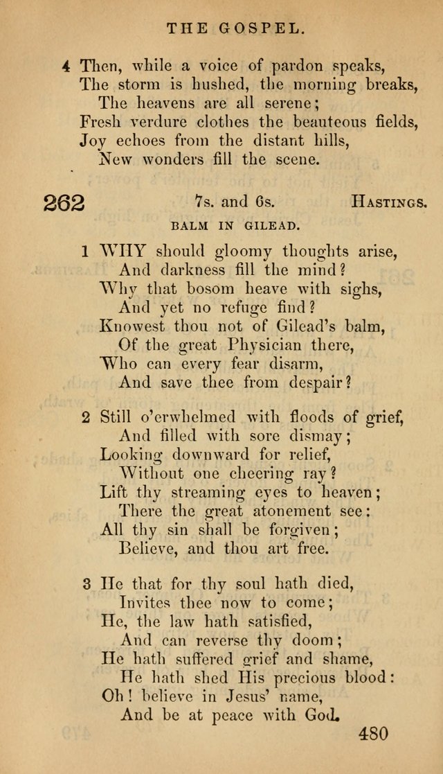 The Psalms and Hymns, with the Doctrinal Standards and Liturgy of the Reformed Protestant Dutch Church in North America page 488
