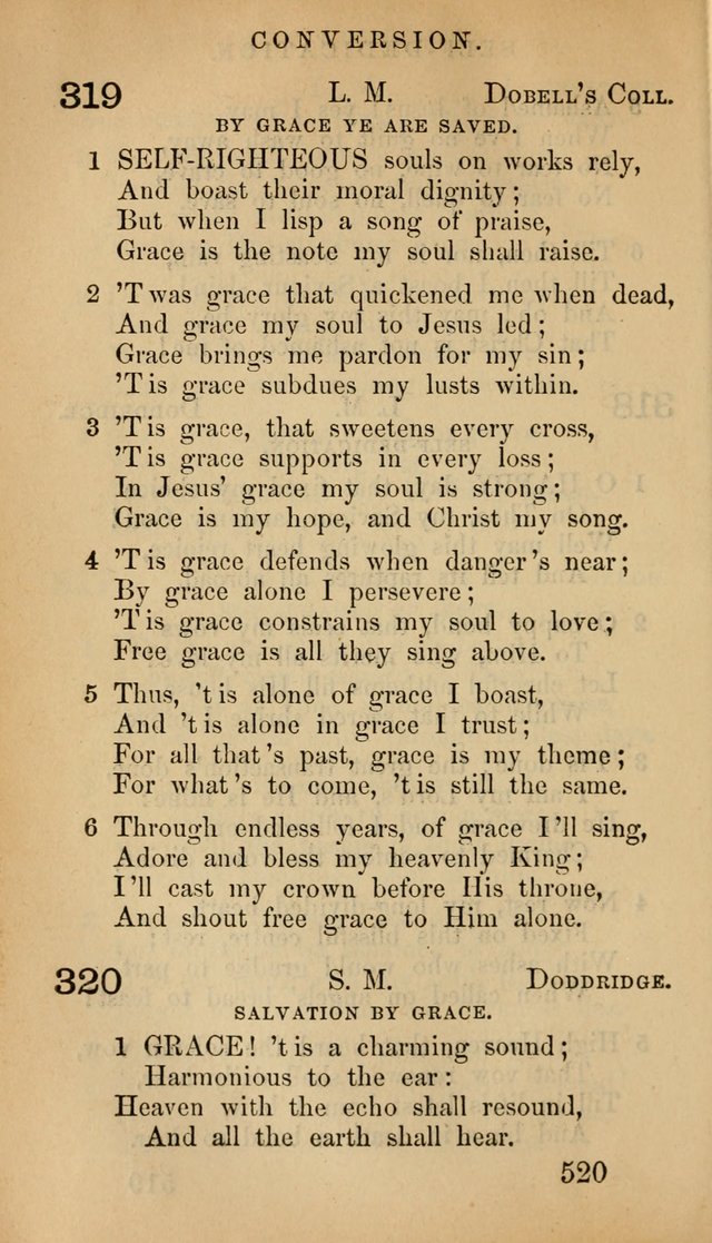 The Psalms and Hymns, with the Doctrinal Standards and Liturgy of the Reformed Protestant Dutch Church in North America page 528