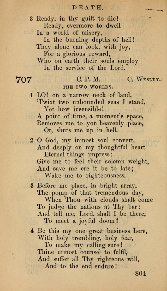 The Psalms and Hymns, with the Doctrinal Standards and Liturgy of the Reformed Protestant Dutch Church in North America page 812