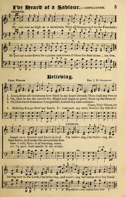 Praise Hymns and Full Salvation Songs page 5