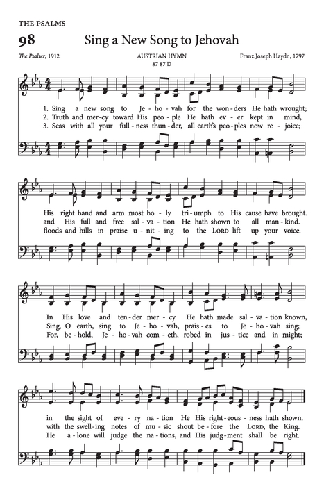 Psalms and Hymns to the Living God page 130