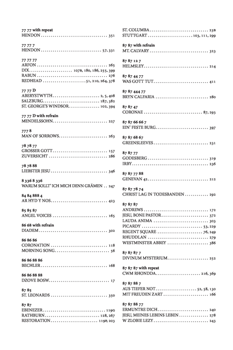 Psalms and Hymns to the Living God page 499