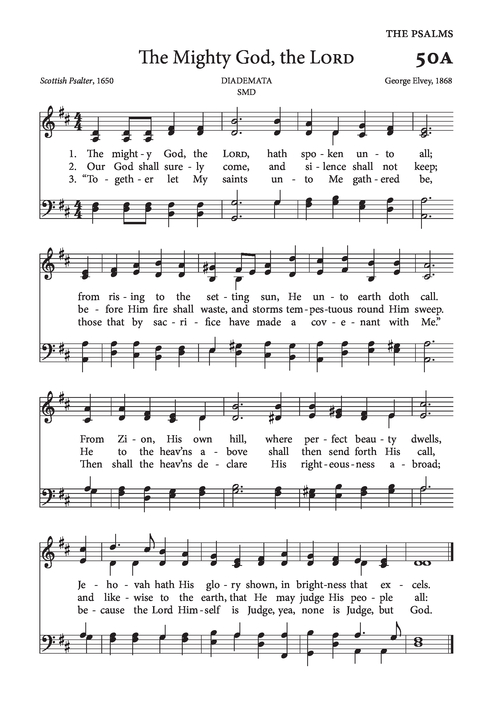 Psalms and Hymns to the Living God page 67