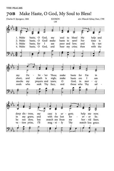 Psalms and Hymns to the Living God page 96