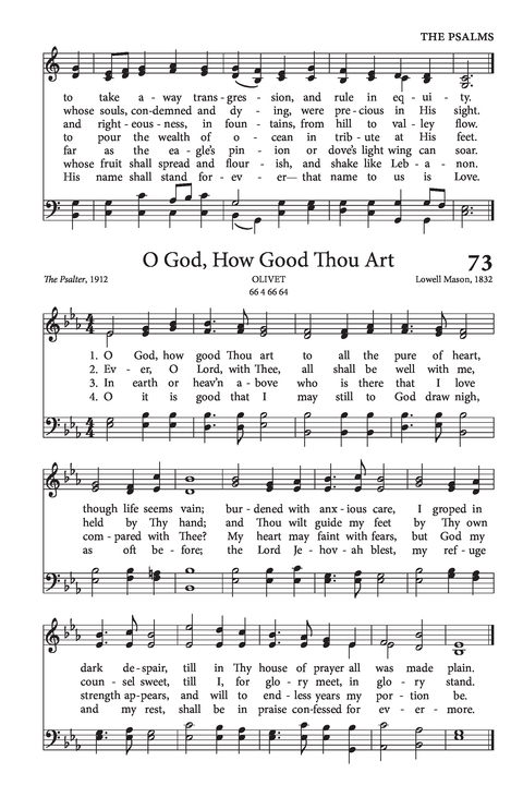 Psalms and Hymns to the Living God page 99