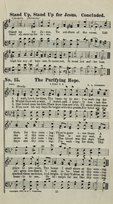 Praise Him: containing many new and some of the best of the old hymns and tunes for all occasions of Christian work and worship page 13