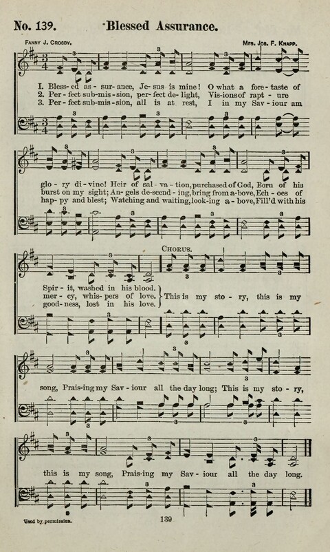 Praise Him: containing many new and some of the best of the old hymns and tunes for all occasions of Christian work and worship page 137