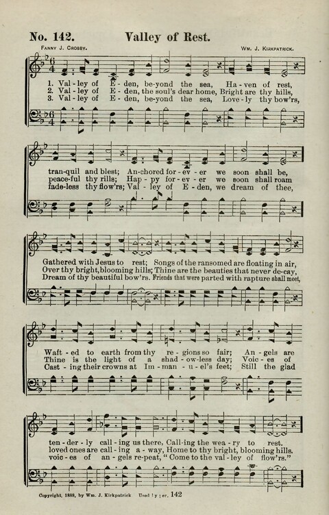 Praise Him: containing many new and some of the best of the old hymns and tunes for all occasions of Christian work and worship page 140