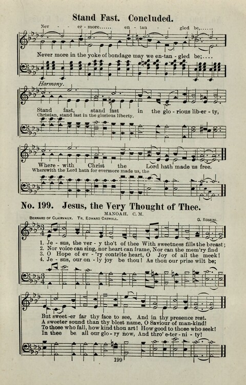 Praise Him: containing many new and some of the best of the old hymns and tunes for all occasions of Christian work and worship page 197