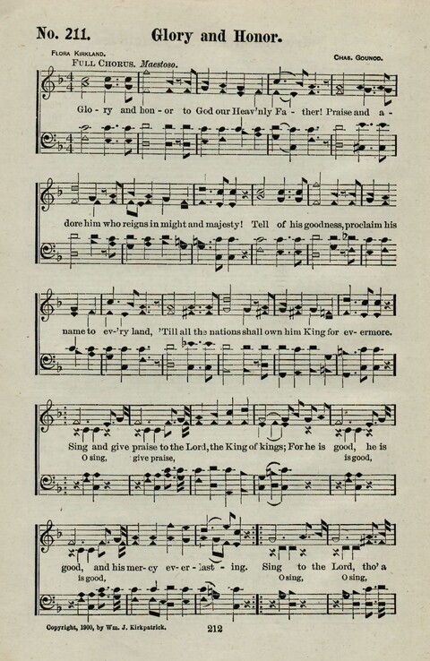 Praise Him: containing many new and some of the best of the old hymns and tunes for all occasions of Christian work and worship page 210