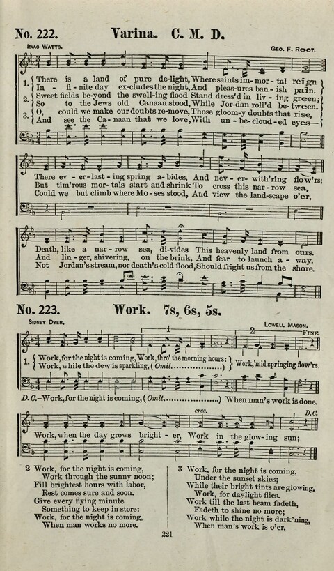 Praise Him: containing many new and some of the best of the old hymns and tunes for all occasions of Christian work and worship page 219