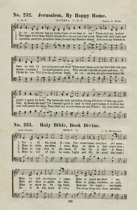 Praise Him: containing many new and some of the best of the old hymns and tunes for all occasions of Christian work and worship page 224