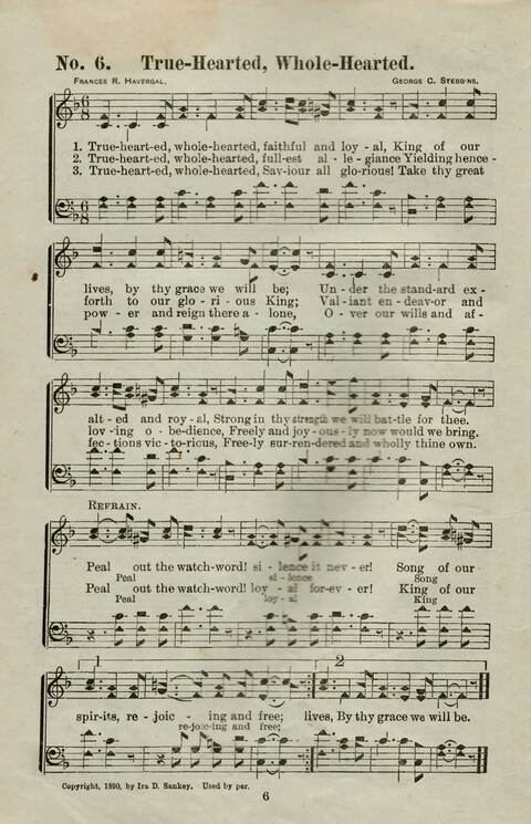 Praise Him: containing many new and some of the best of the old hymns and tunes for all occasions of Christian work and worship page 4