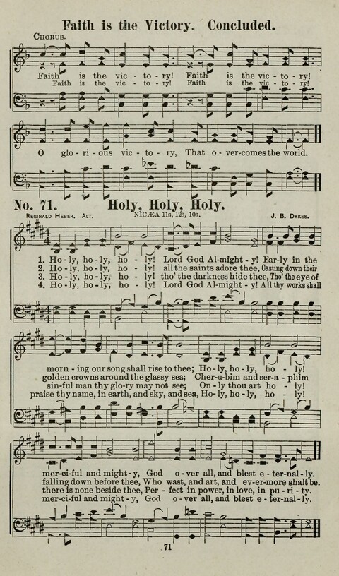 Praise Him: containing many new and some of the best of the old hymns and tunes for all occasions of Christian work and worship page 69