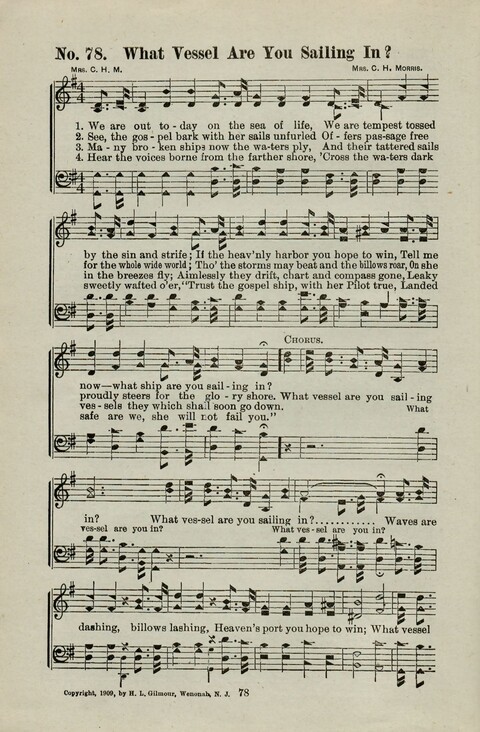 Praise Him: containing many new and some of the best of the old hymns and tunes for all occasions of Christian work and worship page 76