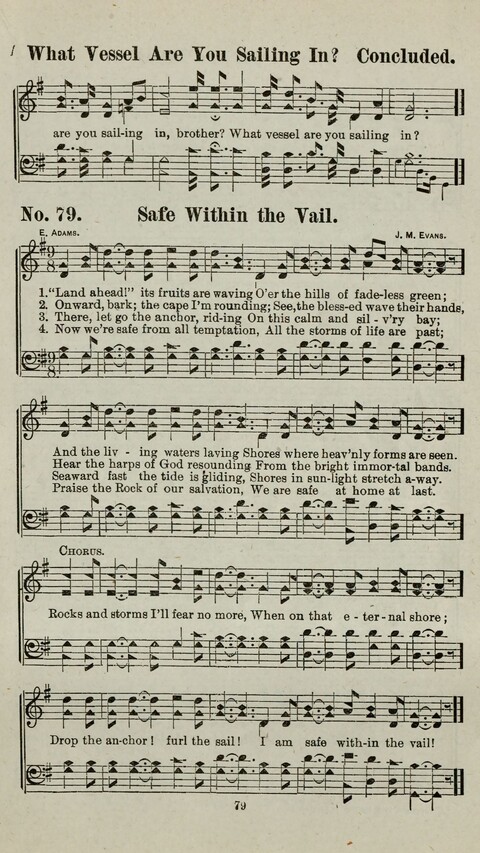 Praise Him: containing many new and some of the best of the old hymns and tunes for all occasions of Christian work and worship page 77