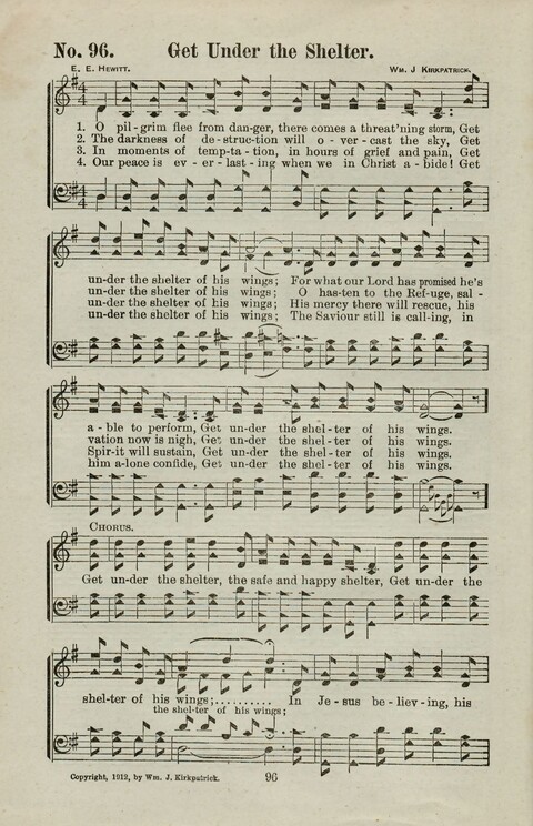 Praise Him: containing many new and some of the best of the old hymns and tunes for all occasions of Christian work and worship page 94