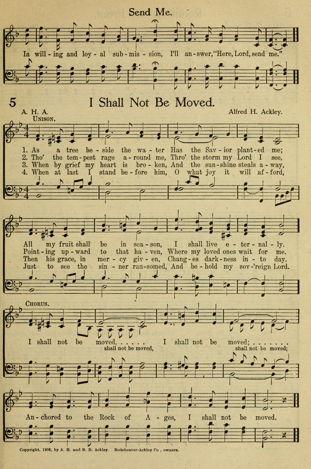 Pentecostal Hymns Nos. 5 and 6 Combined: a winnowed collection for young people
