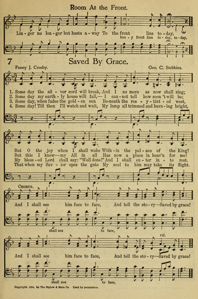 Pentecostal Hymns Nos. 5 and 6 Combined: a winnowed collection for young people