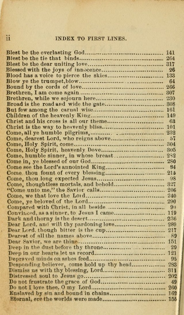 Pocket Hymns: original and selected. designed for the use of the regular Baptist church, and all who love our Lord Jesus Christ page 310