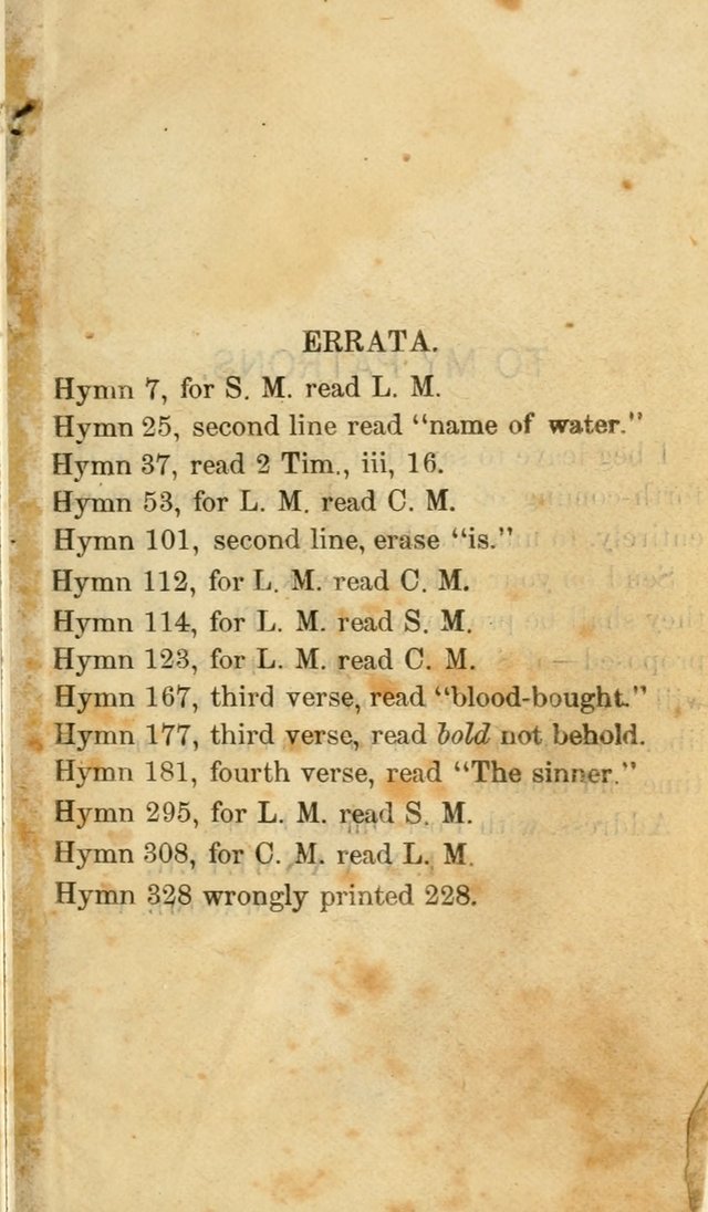 Pocket Hymns: original and selected. designed for the use of the regular Baptist church, and all who love our Lord Jesus Christ page 317