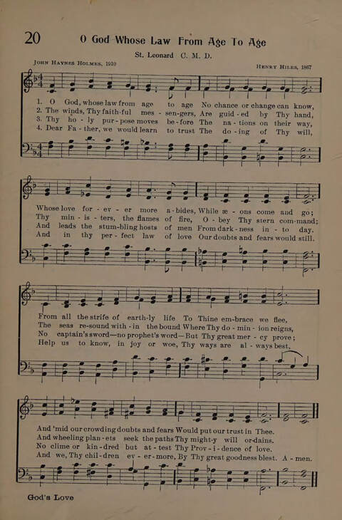 The Presbyterian Hymnal page 19