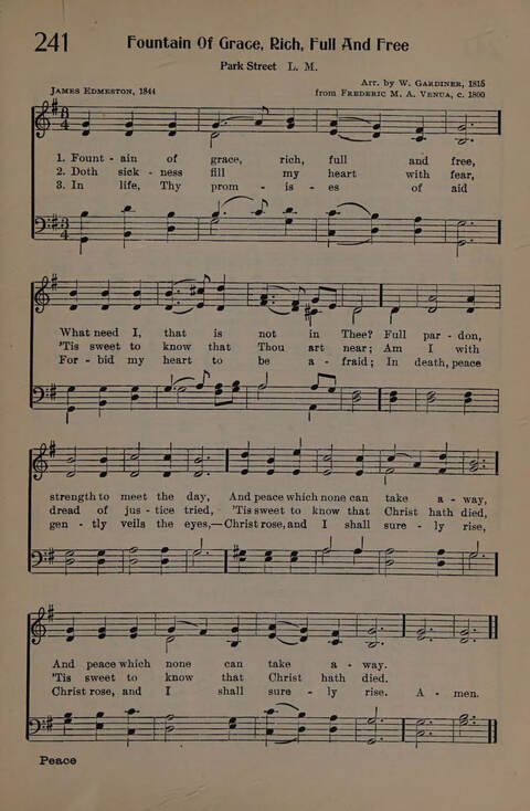 The Presbyterian Hymnal page 207