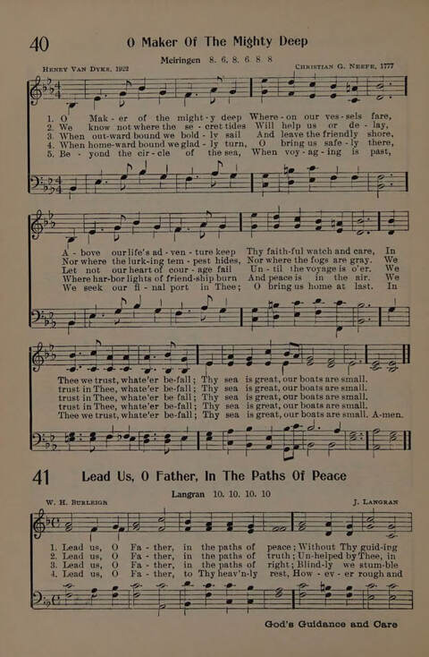 The Presbyterian Hymnal page 34