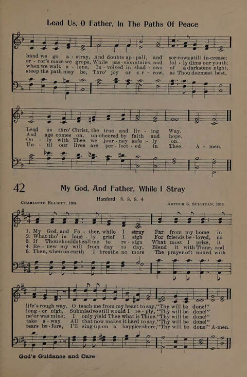 The Presbyterian Hymnal page 35