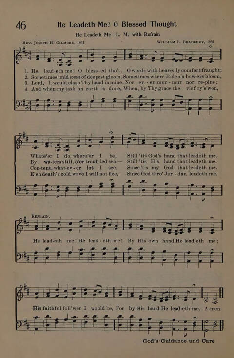 The Presbyterian Hymnal page 38