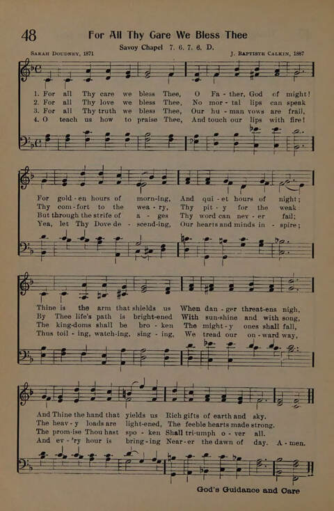 The Presbyterian Hymnal page 40