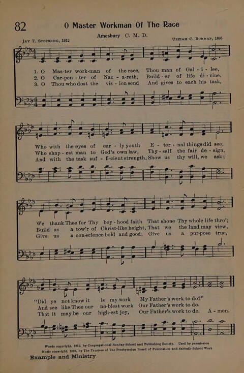 The Presbyterian Hymnal page 69