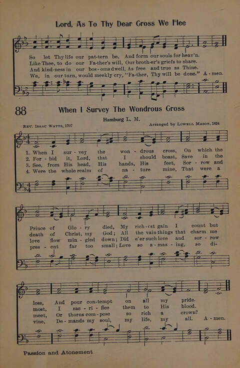 The Presbyterian Hymnal page 73
