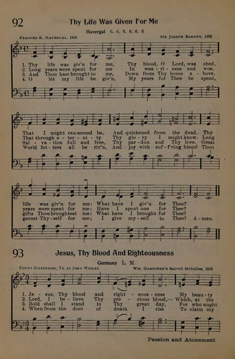 The Presbyterian Hymnal page 76