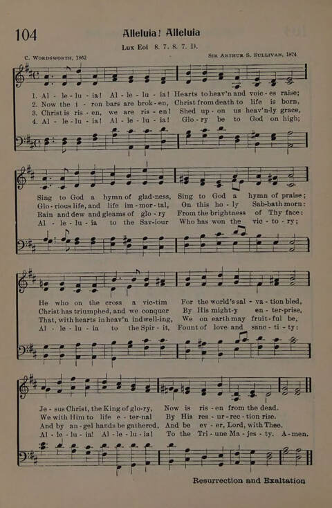 The Presbyterian Hymnal page 86
