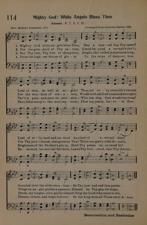 The Presbyterian Hymnal page 96