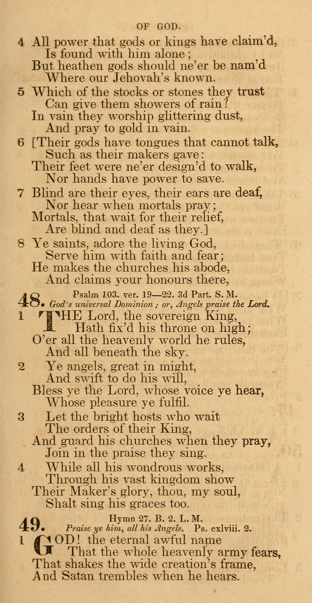 The Psalms and hymns of Rev. Isaac Watts, D.D., arranged by Dr.Rippon: with Dr. Rippon