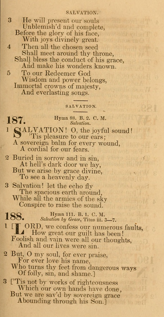 The Psalms and hymns of Rev. Isaac Watts, D.D., arranged by Dr.Rippon: with Dr. Rippon